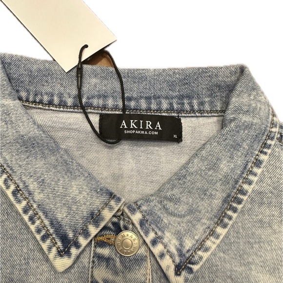 Morgan Wallen - Akira Cropped Denim Vest - Picture 6 of 6